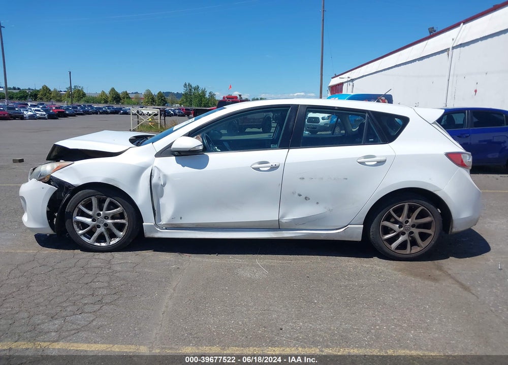 2012 MAZDA 3 S TOURING VIN: JM1BL1L91C1691957