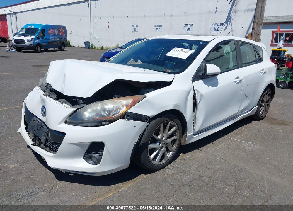 2012 MAZDA 3 S TOURING VIN: JM1BL1L91C1691957