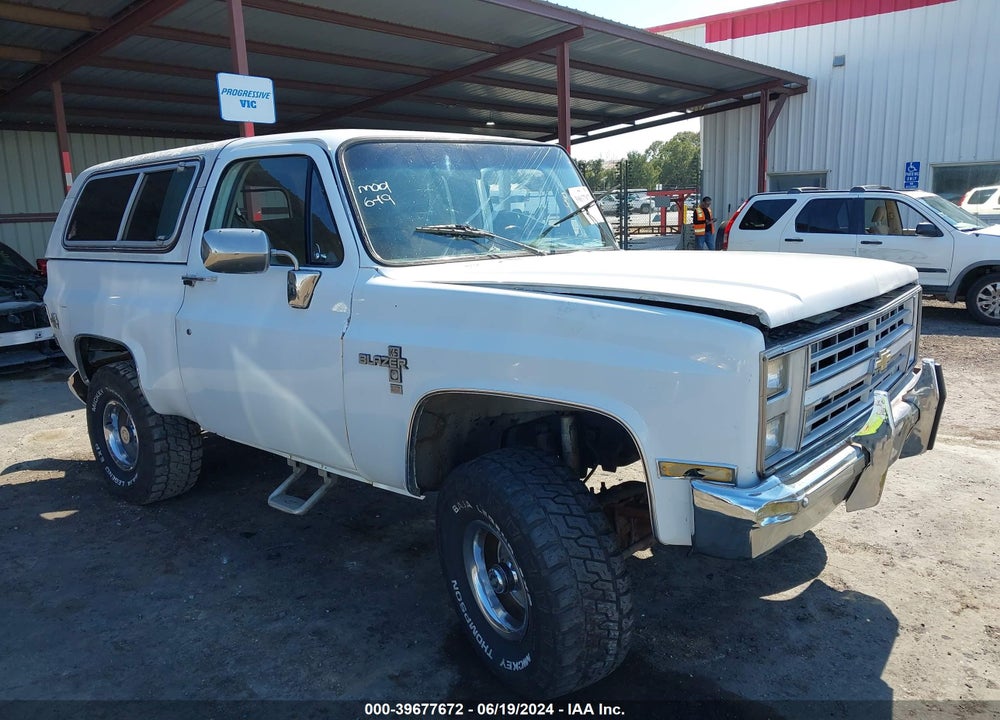 1985 CHEVROLET BLAZER K10 VIN: 1G8EK18C0FF179659