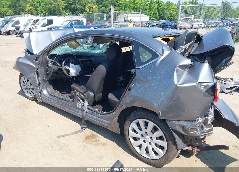 2017 NISSAN SENTRA SV VIN: 3N1AB7AP7HL713823