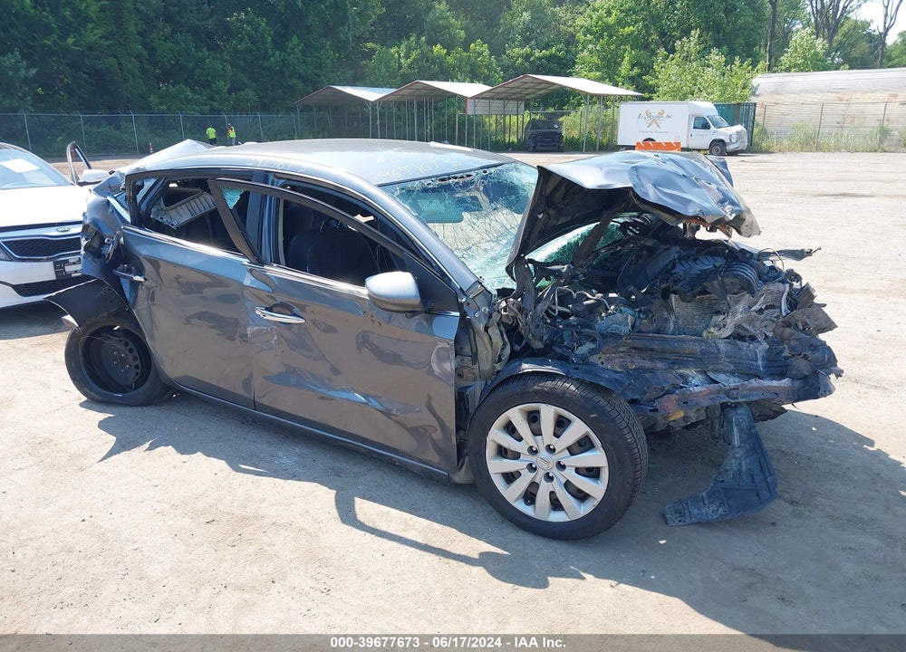 2017 NISSAN SENTRA SV VIN: 3N1AB7AP7HL713823