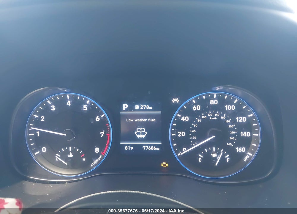 2019 HYUNDAI KONA SE VIN: KM8K12AA7KU263523