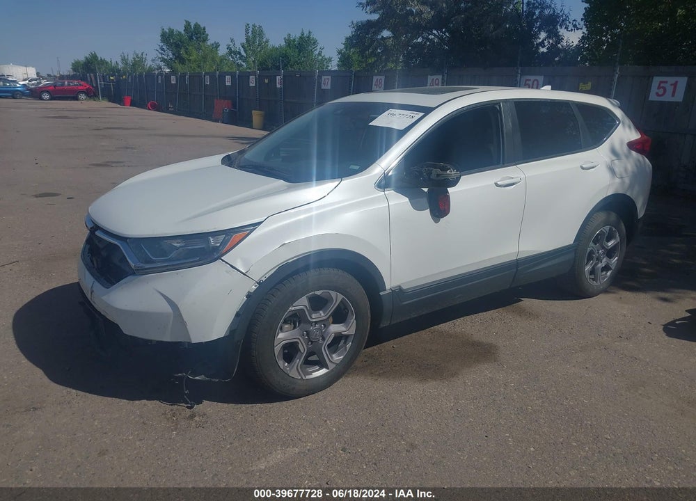 2019 HONDA CR-V EX-L VIN: 7FARW2H82KE011246