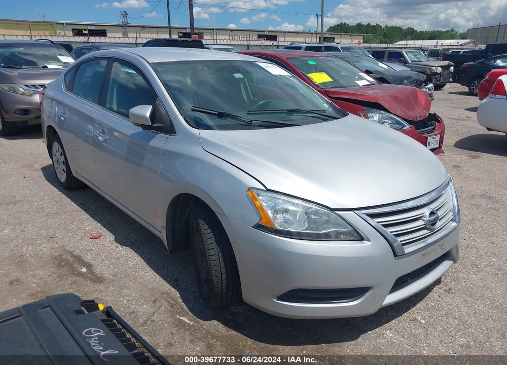 2014 NISSAN SENTRA FE+ S/FE+ SV/S/SL/SR/SV VIN: 1N4AB7AP1EN853834