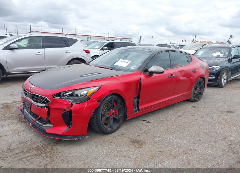 2018 KIA STINGER GT2 VIN: KNAE55LC9J6025369