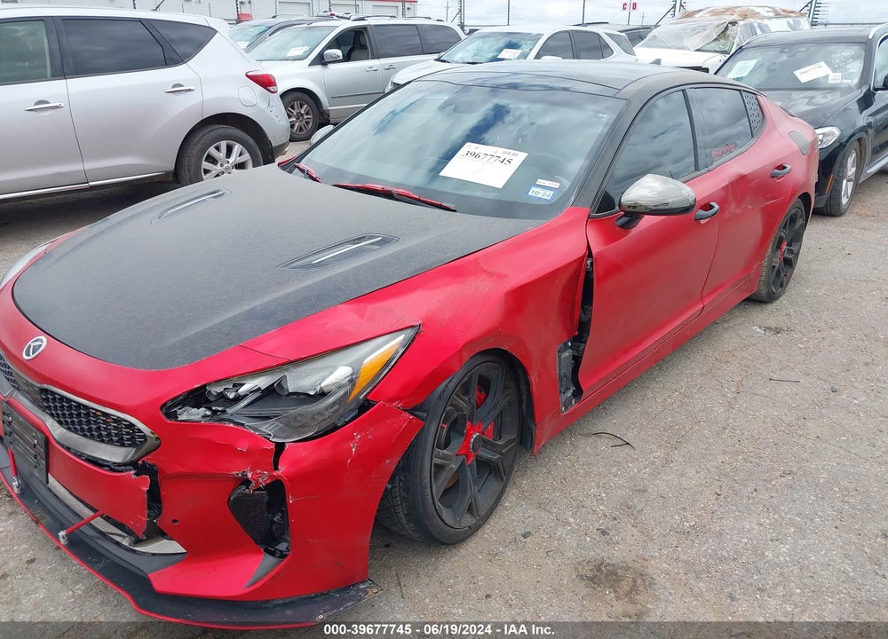 2018 KIA STINGER GT2 VIN: KNAE55LC9J6025369