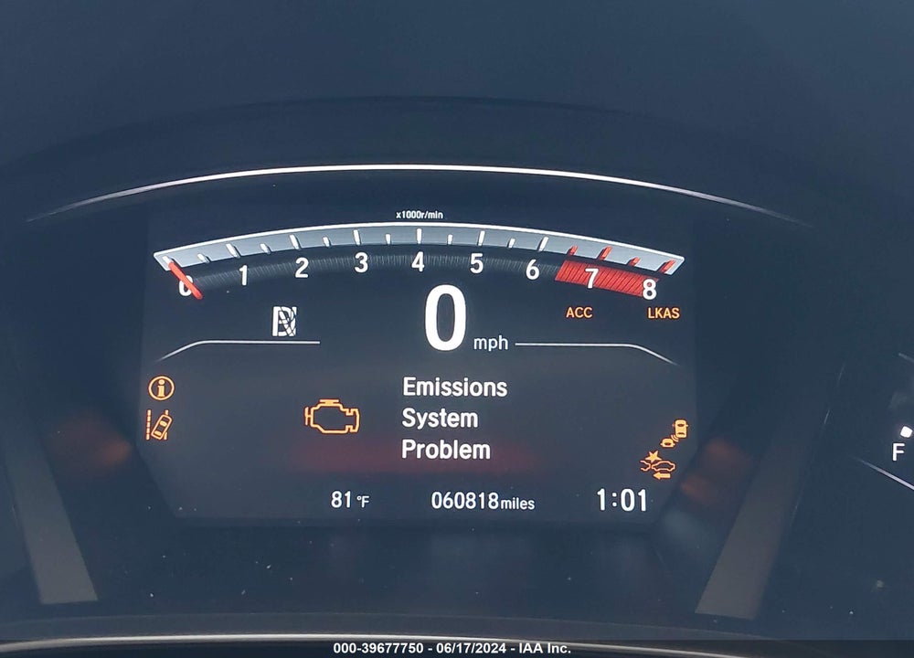 2018 HONDA CR-V VIN: 5J6RW1H89JA001983