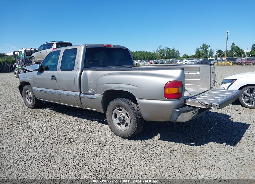 2001 GMC SIERRA 1500 SLE VIN: 2GTEC19T211275231