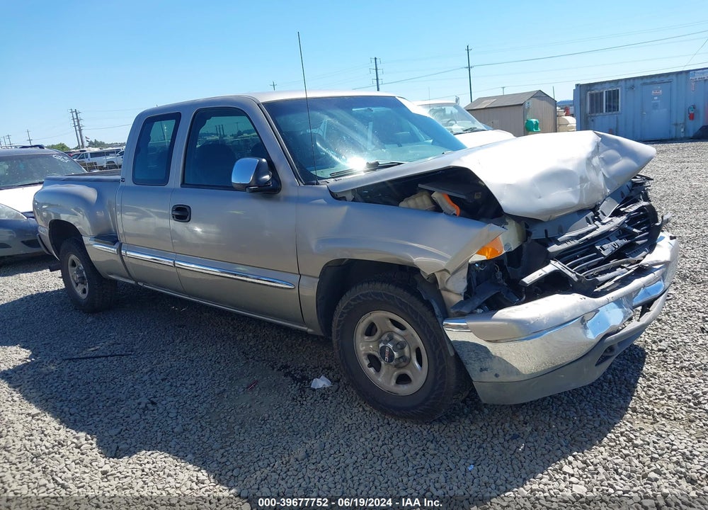2001 GMC SIERRA 1500 SLE VIN: 2GTEC19T211275231