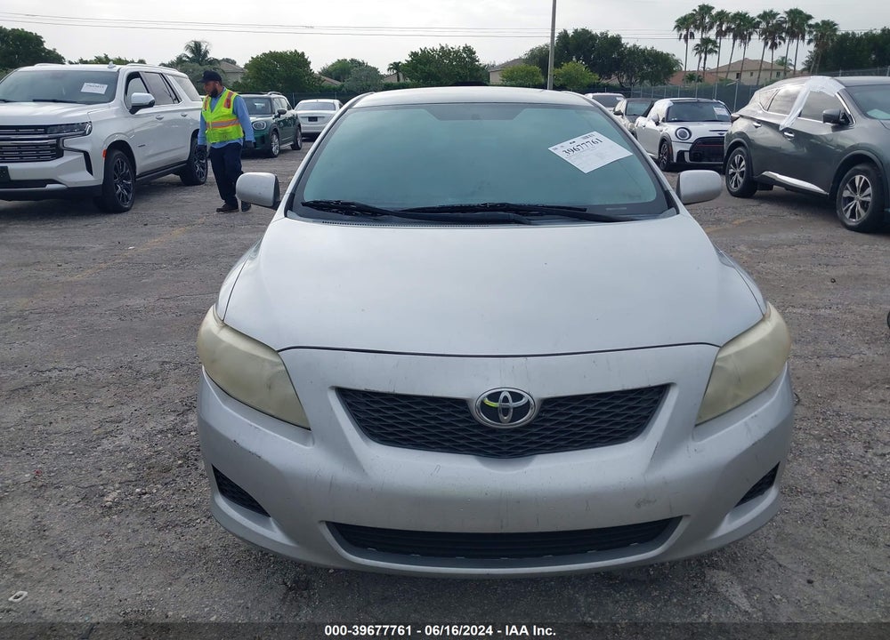 2010 TOYOTA COROLLA LE VIN: 2T1BU4EE5AC521134