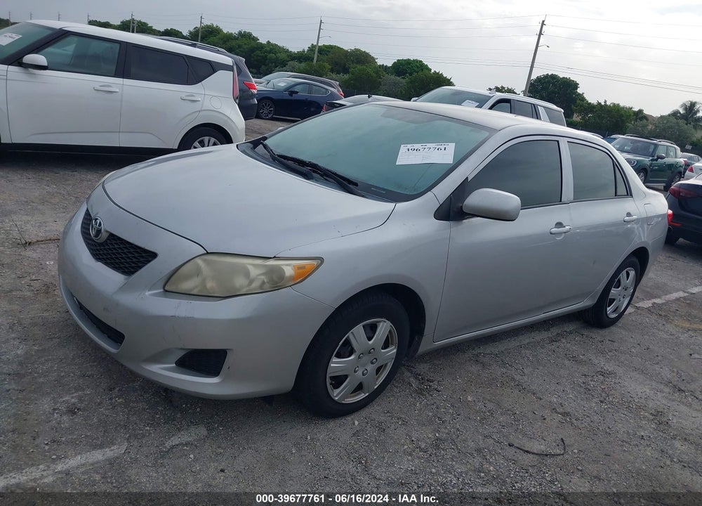2010 TOYOTA COROLLA LE VIN: 2T1BU4EE5AC521134