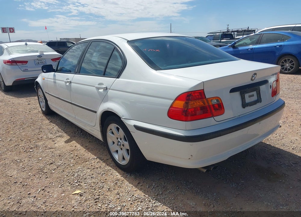 2004 BMW 325I VIN: WBAET37494NJ82312