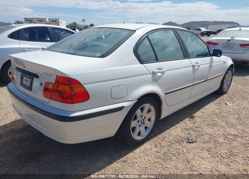 2004 BMW 325I VIN: WBAET37494NJ82312