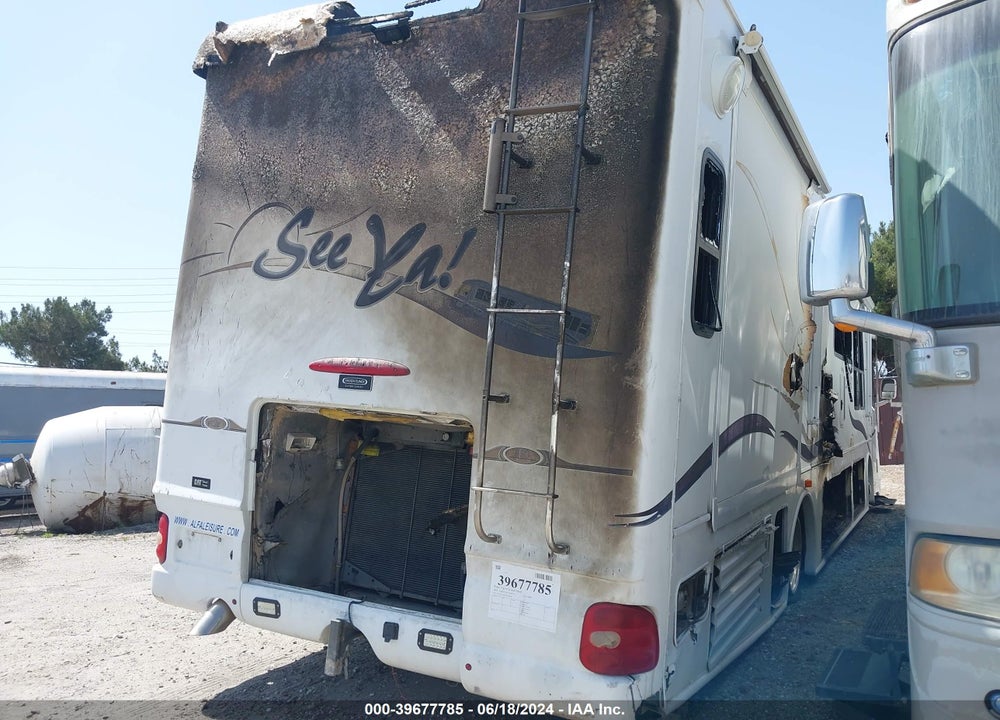 2003 FREIGHTLINER CHASSIS X LINE MOTOR HOME VIN: 4UZAAHAK33CL98965