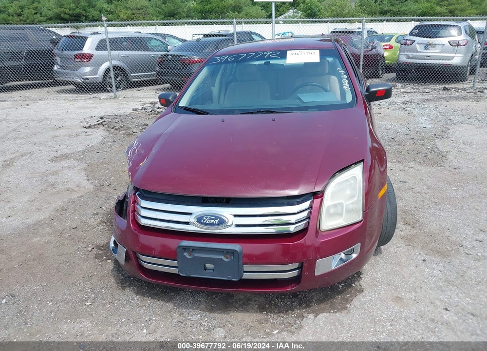 2006 FORD FUSION S VIN: 3FAFP06Z86R143918
