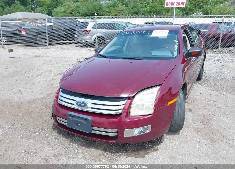 2006 FORD FUSION S VIN: 3FAFP06Z86R143918