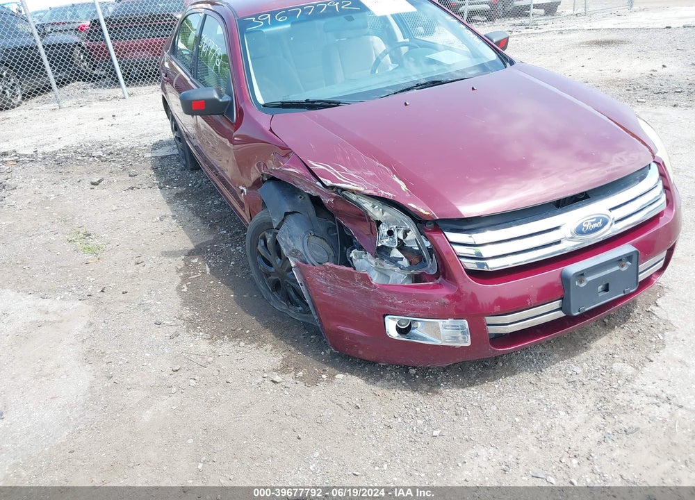 2006 FORD FUSION S VIN: 3FAFP06Z86R143918