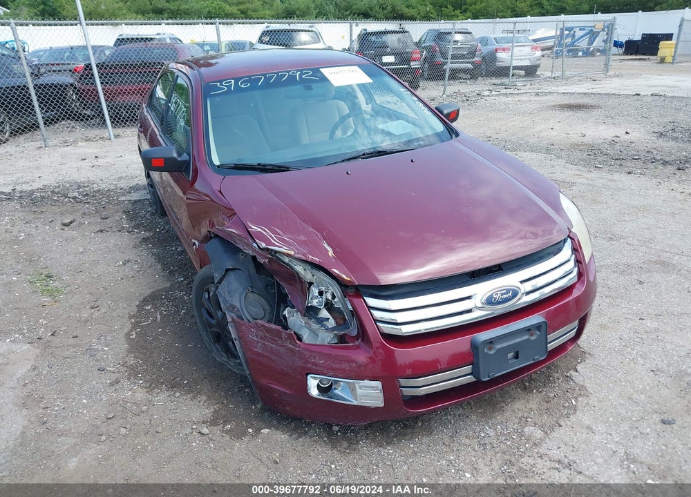 2006 FORD FUSION S VIN: 3FAFP06Z86R143918