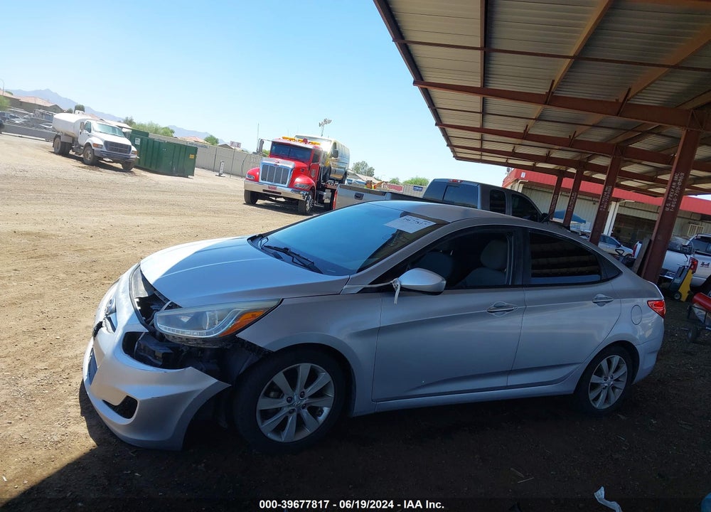 2014 HYUNDAI ACCENT GLS VIN: KMHCU4AE0EU679539
