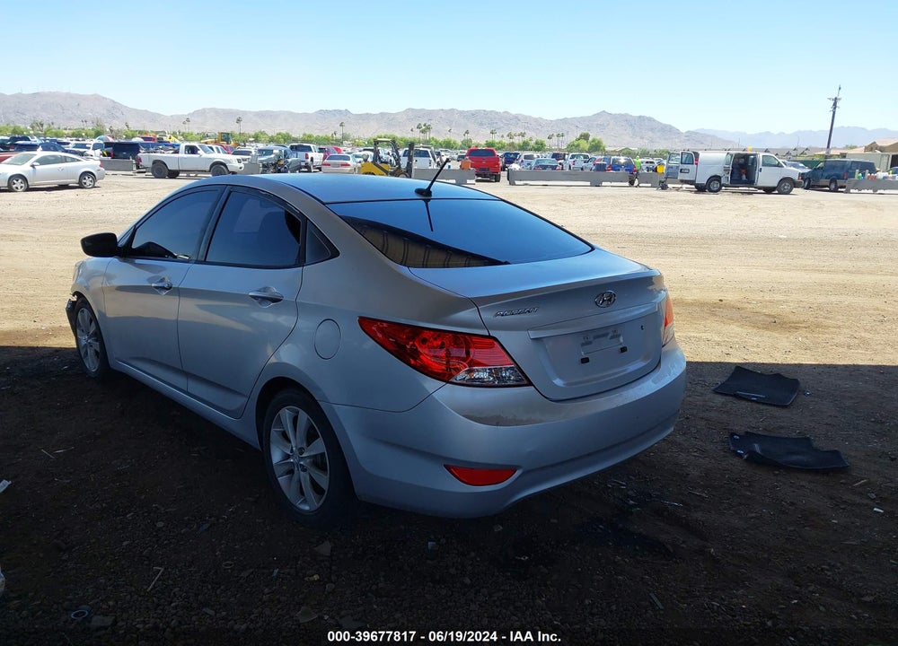2014 HYUNDAI ACCENT GLS VIN: KMHCU4AE0EU679539