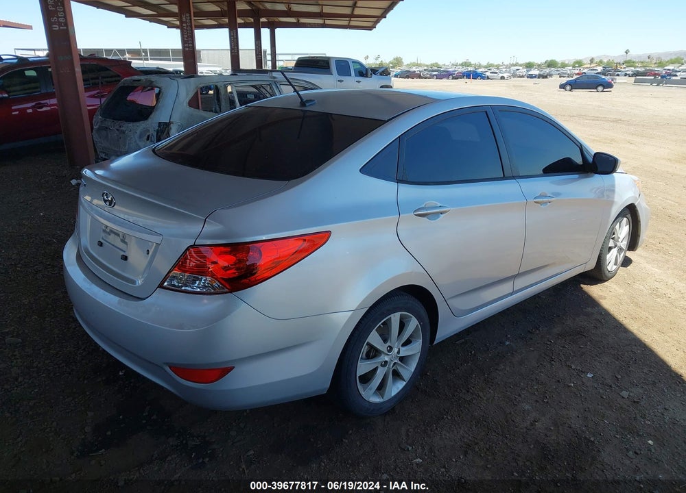 2014 HYUNDAI ACCENT GLS VIN: KMHCU4AE0EU679539