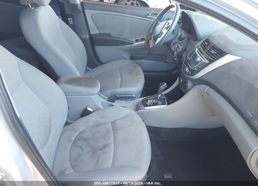 2014 HYUNDAI ACCENT GLS VIN: KMHCU4AE0EU679539