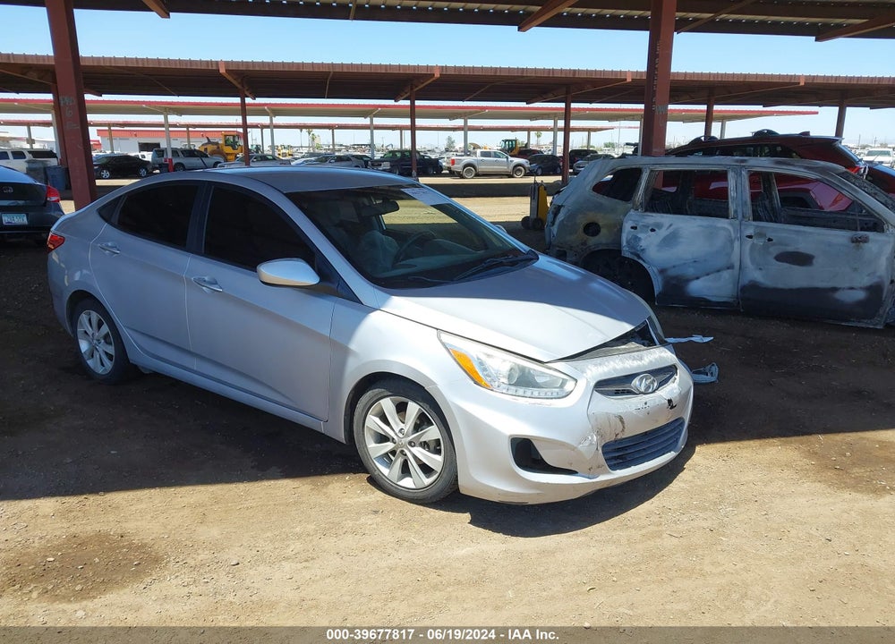 2014 HYUNDAI ACCENT GLS VIN: KMHCU4AE0EU679539