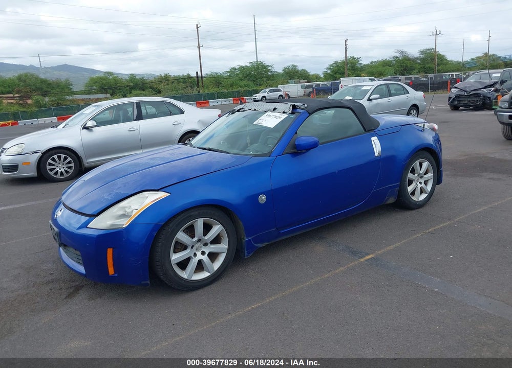 2005 NISSAN 350Z ENTHUSIAST VIN: JN1AZ36D35M700099