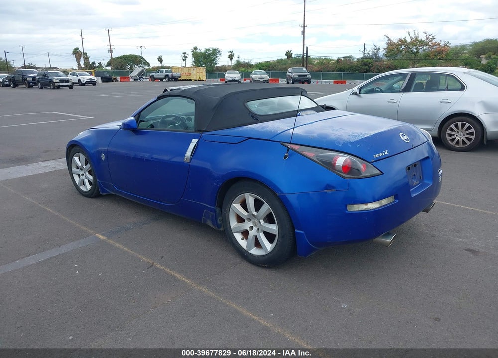 2005 NISSAN 350Z ENTHUSIAST VIN: JN1AZ36D35M700099