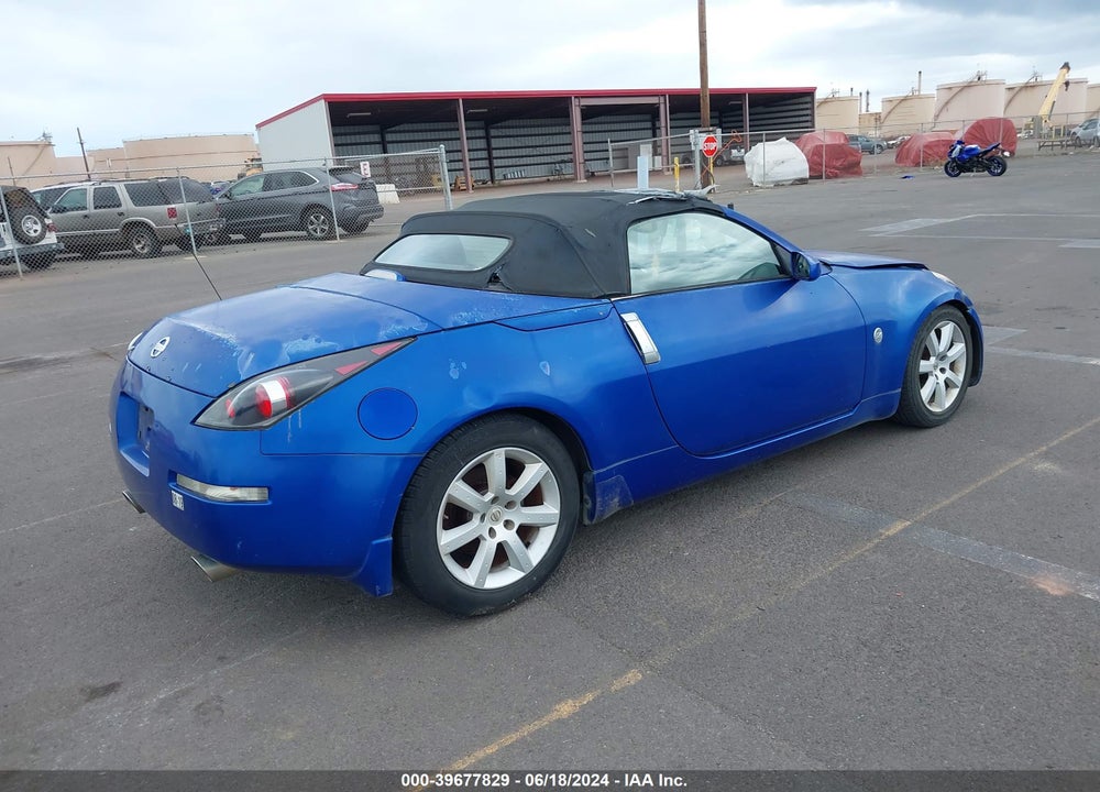 2005 NISSAN 350Z ENTHUSIAST VIN: JN1AZ36D35M700099