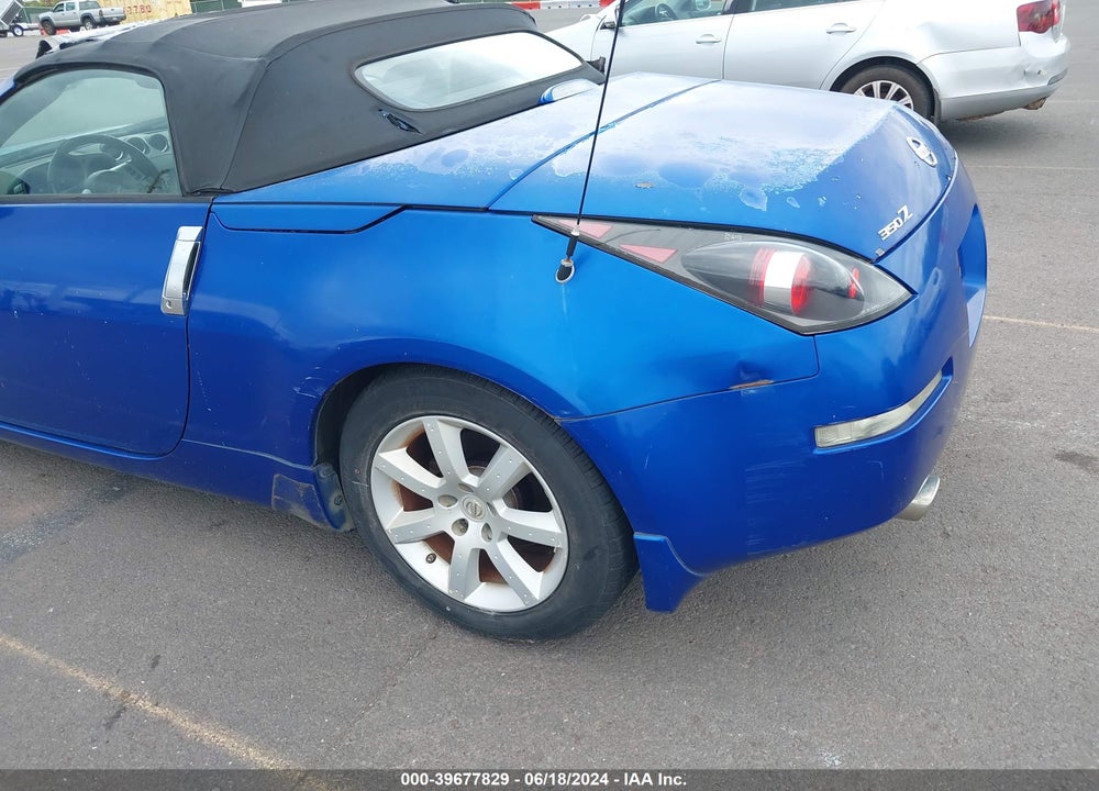2005 NISSAN 350Z ENTHUSIAST VIN: JN1AZ36D35M700099