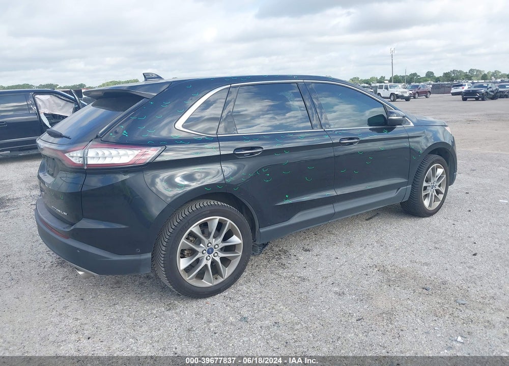 2015 FORD EDGE TITANIUM VIN: 2FMPK3K8XFBB60225