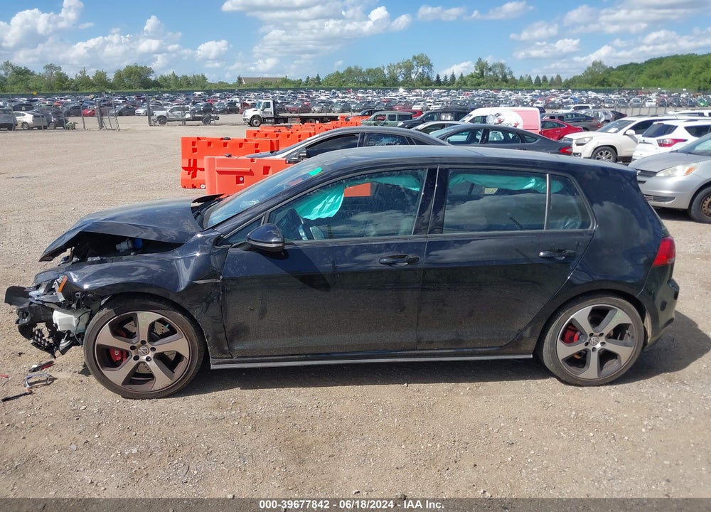 2017 VOLKSWAGEN GOLF GTI AUTOBAHN 4-DOOR/S 4-DOOR/SE 4-DOOR/SPORT 4-DOOR VIN: 3VW447AU7HM066504