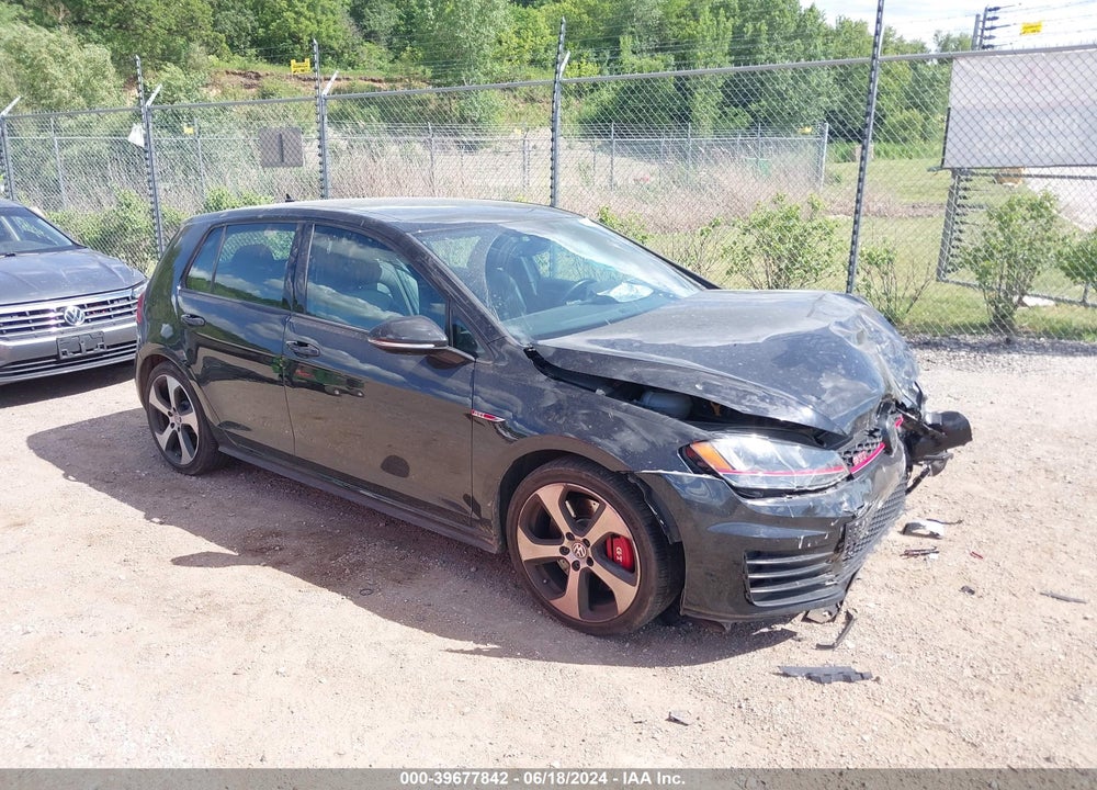 2017 VOLKSWAGEN GOLF GTI AUTOBAHN 4-DOOR/S 4-DOOR/SE 4-DOOR/SPORT 4-DOOR VIN: 3VW447AU7HM066504