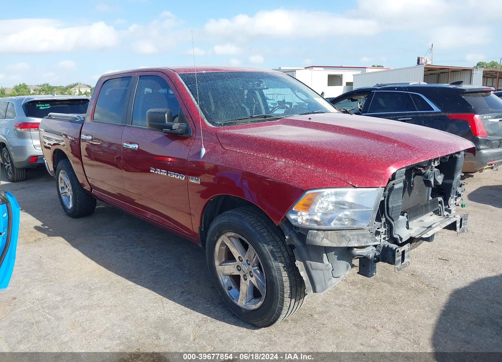 2012 RAM 1500 SLT VIN: 1C6RD6LT4CS268649