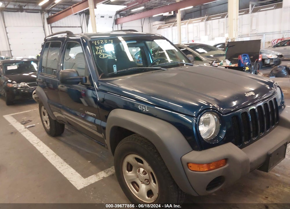 2004 JEEP LIBERTY SPORT VIN: 1J4GL48K94W175895
