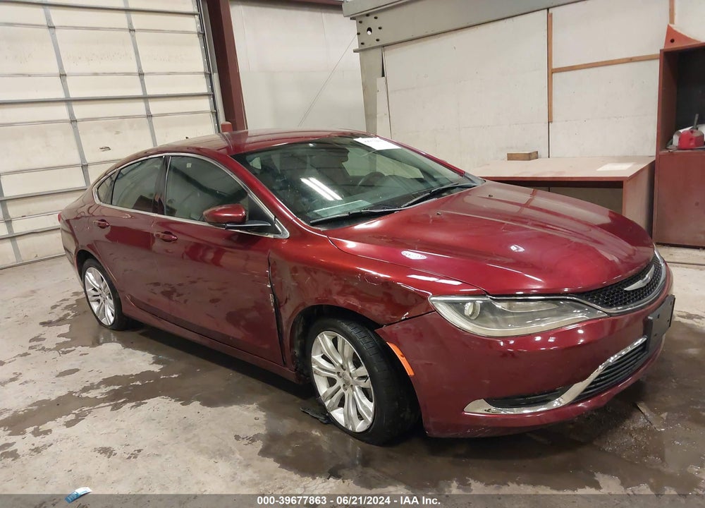 2015 CHRYSLER 200 LIMITED VIN: 1C3CCCAB7FN753921