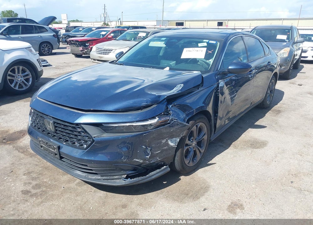 2023 HONDA ACCORD EX VIN: 1HGCY1F36PA026508