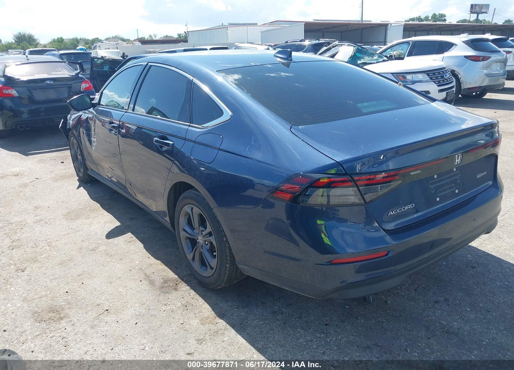 2023 HONDA ACCORD EX VIN: 1HGCY1F36PA026508