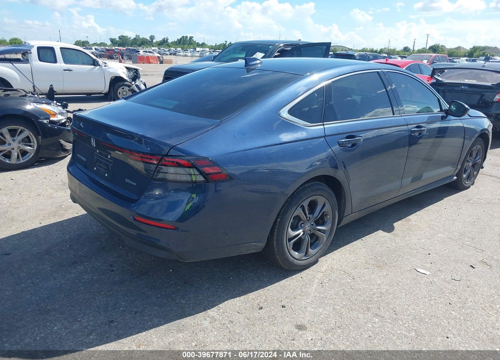 2023 HONDA ACCORD EX VIN: 1HGCY1F36PA026508
