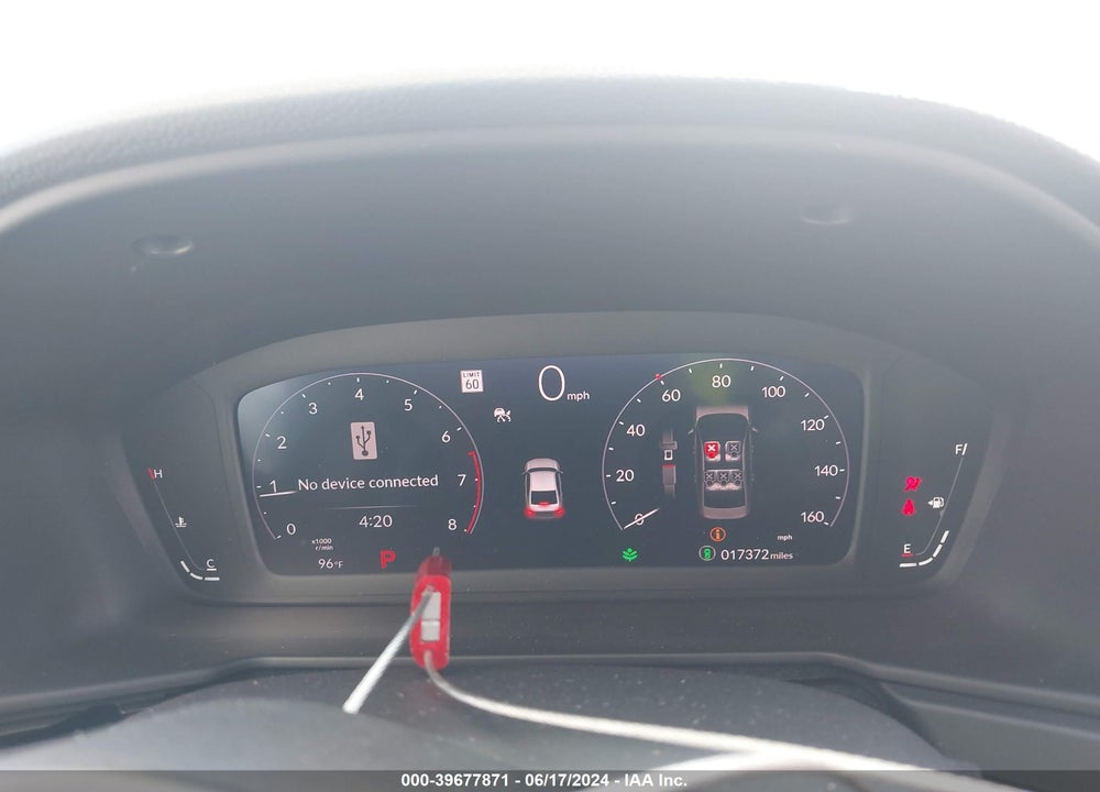 2023 HONDA ACCORD EX VIN: 1HGCY1F36PA026508