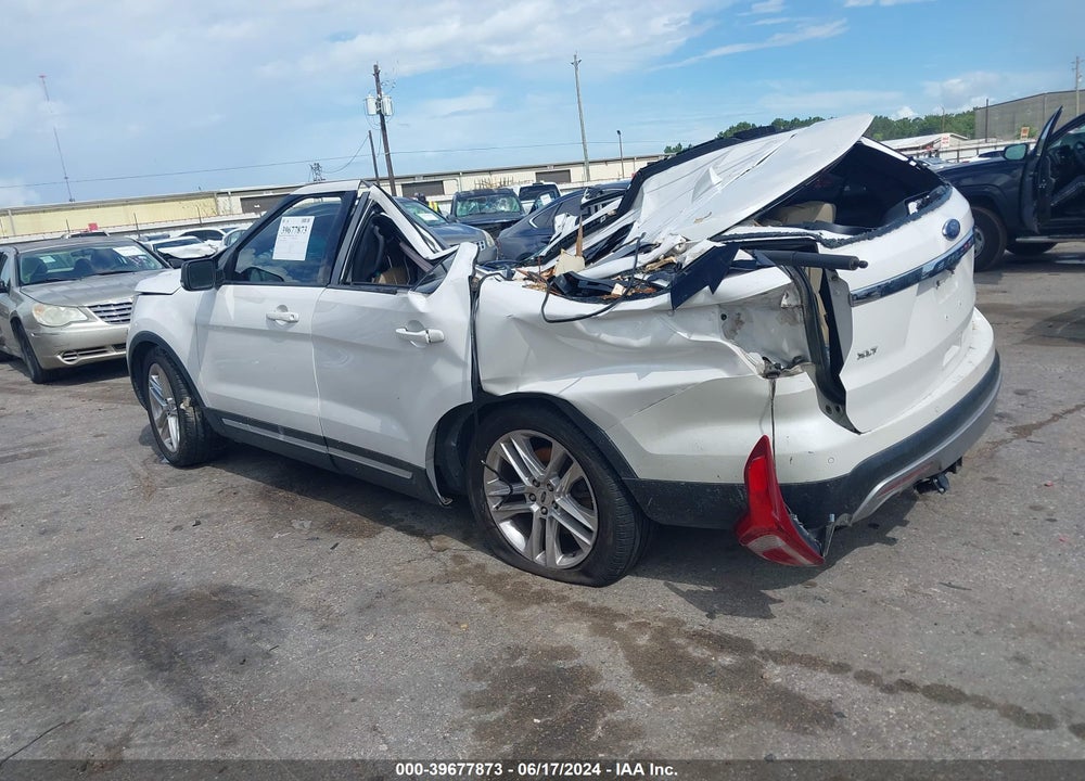 2017 FORD EXPLORER VIN: 1FM5K7D84HGB20875