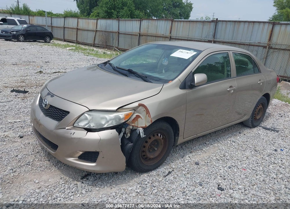 2009 TOYOTA COROLLA VIN: 1NXBU40E99Z062112