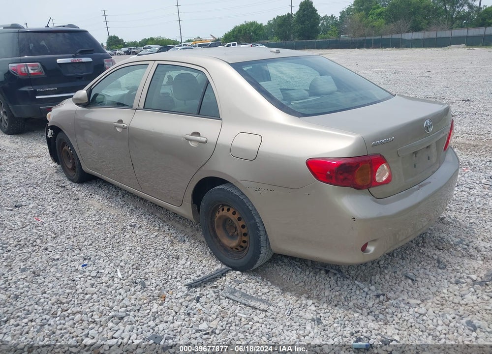 2009 TOYOTA COROLLA VIN: 1NXBU40E99Z062112