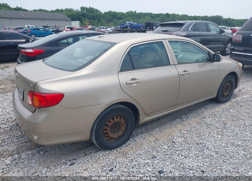 2009 TOYOTA COROLLA VIN: 1NXBU40E99Z062112