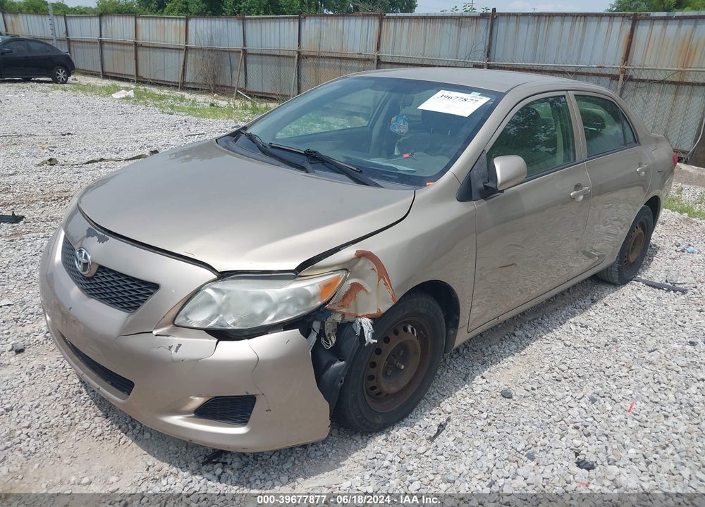 2009 TOYOTA COROLLA VIN: 1NXBU40E99Z062112
