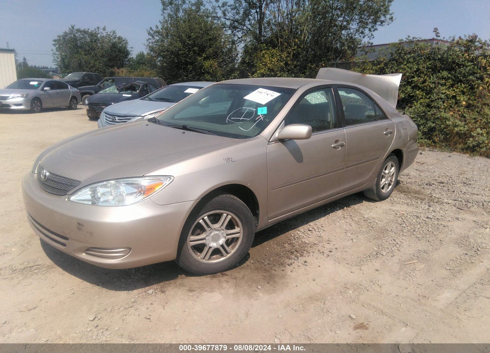 2002 TOYOTA CAMRY LE VIN: JTDBE32K820065692
