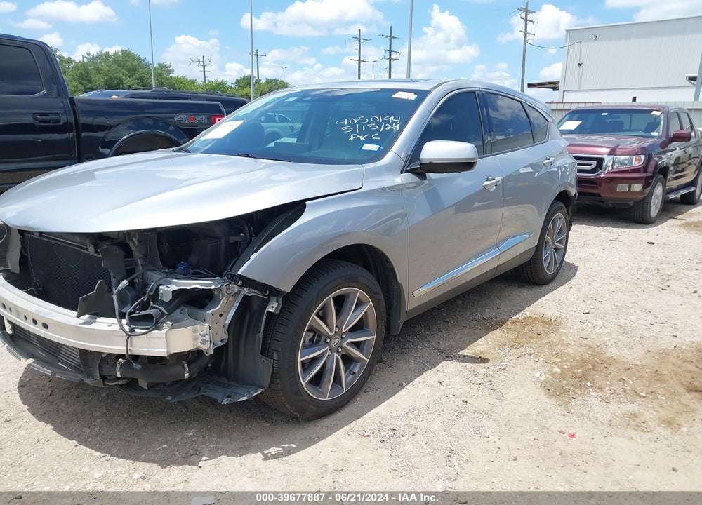 2019 ACURA RDX TECHNOLOGY PACKAGE VIN: 5J8TC1H54KL015436