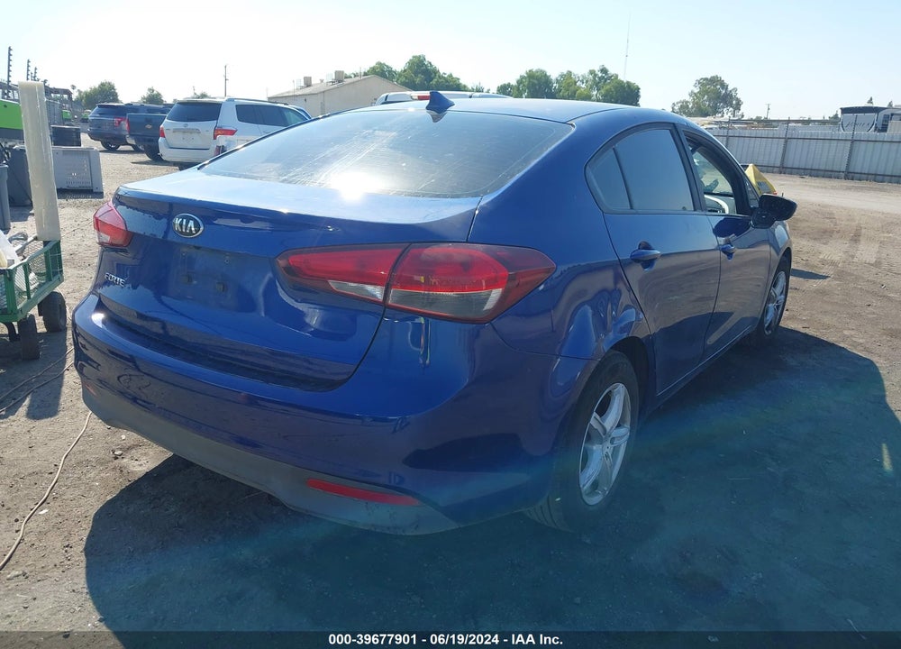 2017 KIA FORTE LX VIN: 3KPFL4A74HE114008