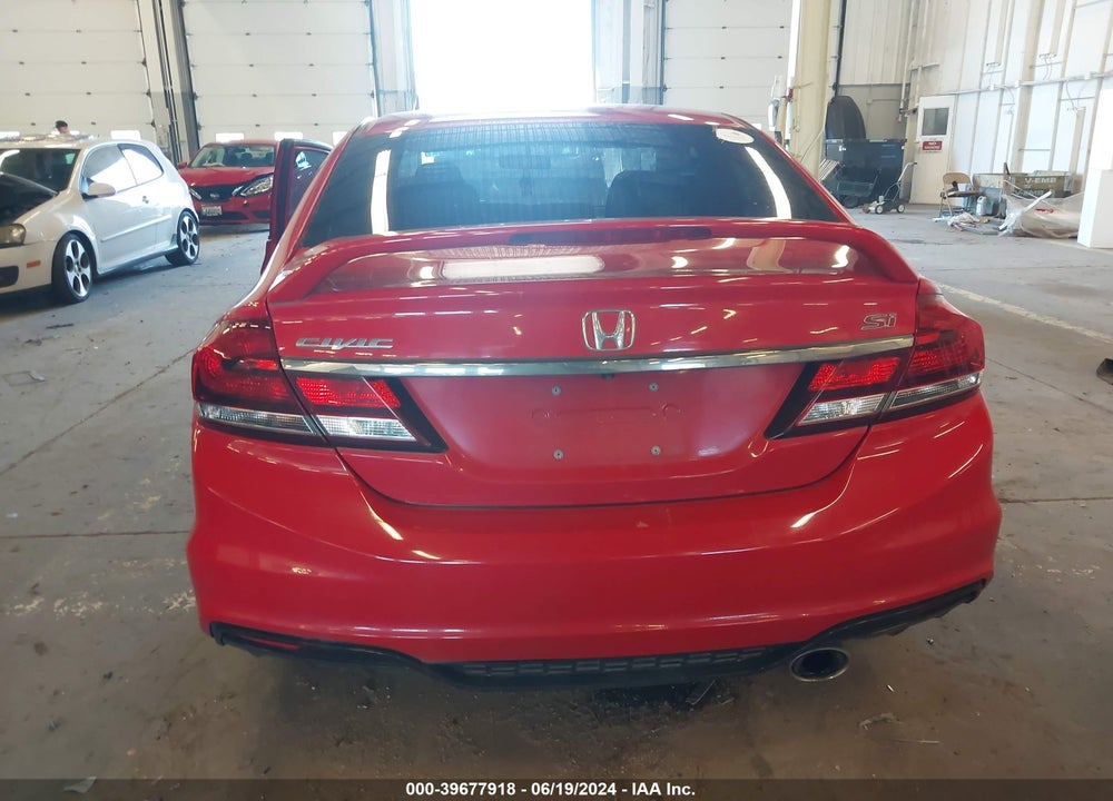 2013 HONDA CIVIC SI VIN: 2HGFB6E52DH705297
